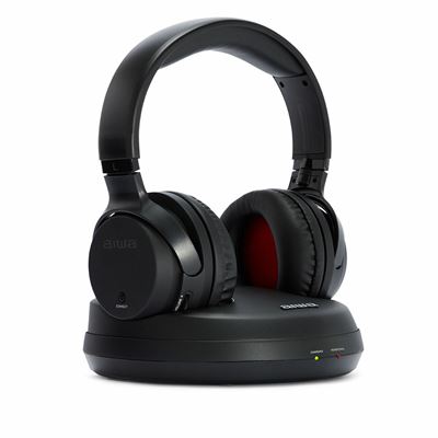 Auriculares Aiwa Whf930d Supraaurales Negro