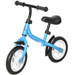 Bicicleta de equilibrio Homcom azul 71x32x56 cm metal plástico