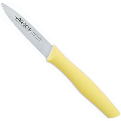 Cuchillo Mondador Arcos Nova Amarillo Hoja 85 Mm