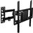 Soporte de pared para monitores de 26-55? 66-140cm inclinable y orientable, Negro_2
