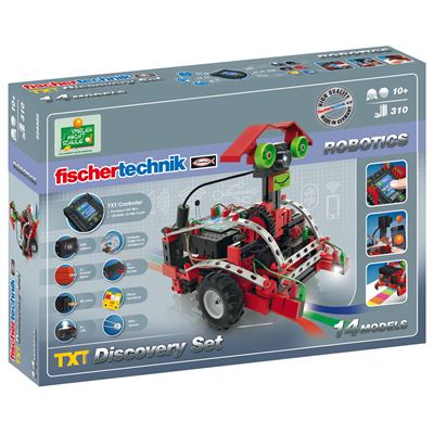 Robotica educativa contrucción Fischertechnik TXT Discovery Set