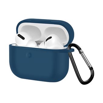 Funda AirPods Pro Silicona Mosquetón, Azul oscuro - 1