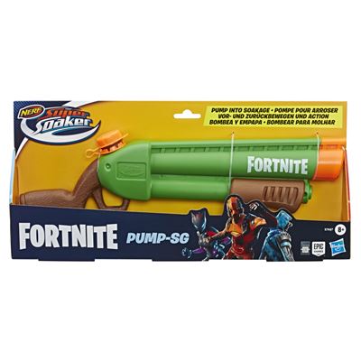 Nerf Supersoaker Fornite PUMP SG Pistola de agua