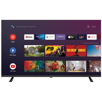 TV LED 43"" Polaroid TVSAND434KPR08 4K UHD WiFi Bluetooth 5.0 Netflix YouTube 4x HDMI 3x USB Negro F - 1
