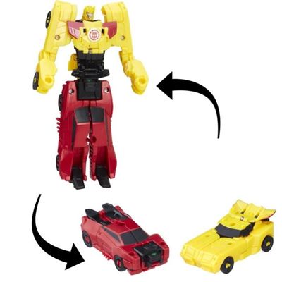 TRANSFORMADORES Robots disfrazados - BUMBLEBLEE y SIDESWIPE - Combine Force - Robot 7,5cm