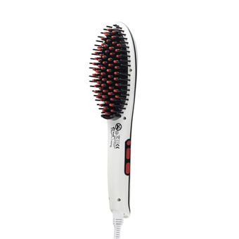 Cepillo alisador de pelo Postquam soft touch ceramic and infrared Blanco - 1