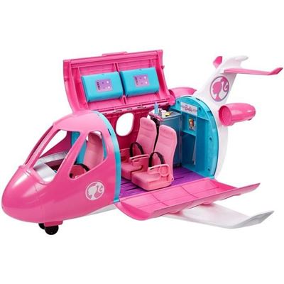 El plano de los sueños con muebles, acondicionamiento y accessorios 58cm Barbie