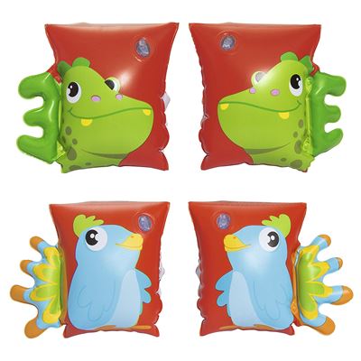 Abrazaderas Bestway 32115 manguitos hinchables dinosaurio loro 23x15 cm