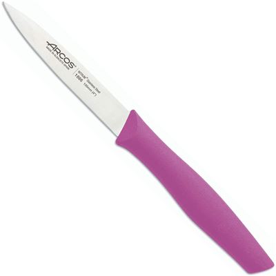 Cuchillo Mondador Arcos Nova Fucsia Hoja 100 Mm