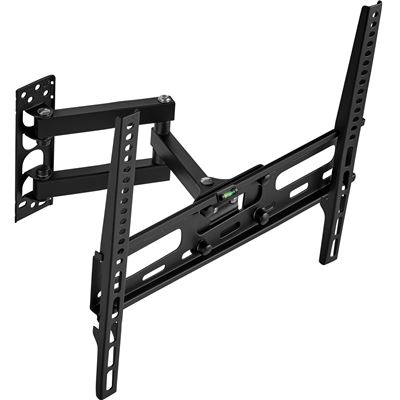 Soporte de pared para monitores de 26-55? inclinable y orientable norma VESA 50x50-400x400, Negro