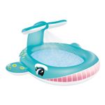 Piscina hinchable Ballena Intex con aspersor