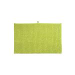 Msv Alfombrilla De baño azul claro 60x40 chenille verde