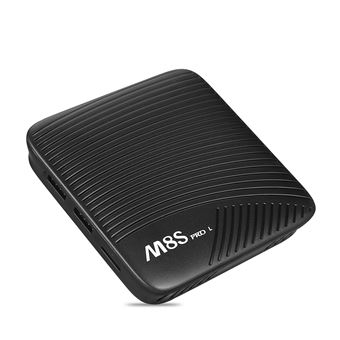 4K Smart Android TV Box M8S PRO L 3+32GB, Negro - Android 7.1 + Amlogic S-912 Octa Core + Mali-T820MP3 - 1