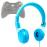 Auriculares Estéreo En Azul Con Micrófono Para XBOX 360 - Con Cable De 2 m Por DURAGADGET_0