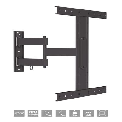 Soporte de TV Fonestar Extensible, doble brazo articulado, peso soportado hasta 35 Kg, color negro
