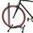 Soporte de bicicleta para aparcamiento PrimeMatik, sistema de fijación de rueda_3