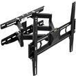 Soporte de pared para monitores de 32-55? 82-138cm inclinable y orientable nivel de aire, Negro