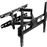 Soporte de pared para monitores de 32-55? 82-138cm inclinable y orientable nivel de aire, Negro_0