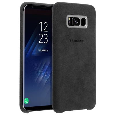 Samsung Funda Original Galaxy S8+ Alcantara Dark Gray