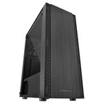 Caja Gaming ATX, Mars Gaming MCN, Negro, Ventana Lateral + Rejilla Frontal