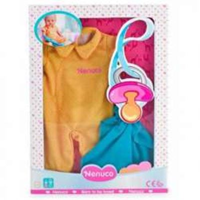 Muñeco Famosa 13006818 nenuco de ropa cama 700015616 pijama