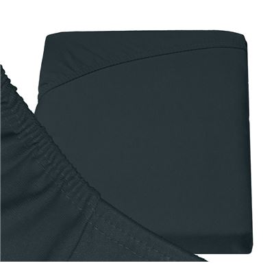 Jersey Silkey Negro 120x200x30 silky bajeras 100 peinado de tacto suave resistente las arrugas