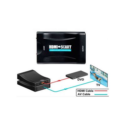 Convertidor Scart para HDMI / Scart to HDMI Converter Multi4you - Cable y  adaptadores vídeo - Los mejores precios