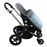 Saco universal Janabebé para silla de coche de abrigo polar Blue Sparkles_2