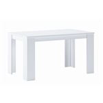 Mesa de Comedor de 140 cm Color Blanco mate 80 Anchox138 Largo 75 cm Altura