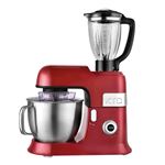 KITCHENCOOK - EXPERT_XL_RED - Amasadora Robot con Blender - 6,5L - Rojo