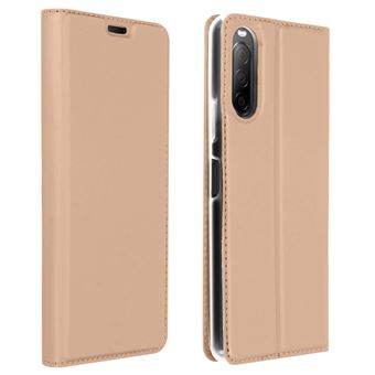 Funda Sony Xperia 10 2 Cartera Cierre y F.Soporte Oro rosa - 1