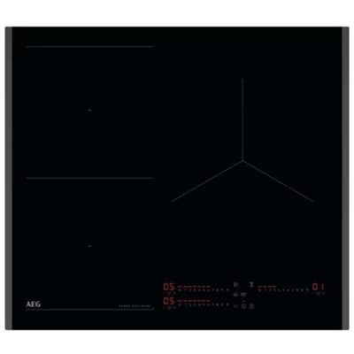 Placa De Inducción Aeg Ti63iq3bfb 3 Zonas 60cm Negro