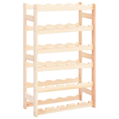 Botellero Para 30 Botellas Vidaxl Madera De Pino