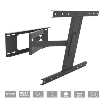 Soporte De Tv Para Pared Fonestar, Extensible Hasta 61cm, Vesa 400 X 400, Doble Brazo Articulado