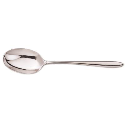 Cuchara De Servir Arcos Berlín 561800 Monoblock De Una Pieza De Acero Inoxidable 18/10, Espeso R 3 Mm Y Hoja De 26.5 Cm En Caja