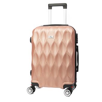MOVOM Enso Arcoiris Always Smile Trolley Cabina Rosa 38x55x20 Cm Rigida Abs Chiusura A Combinazione Numerica 35l 2 3kgs 4 Ruote Bagaglio A Mano 112371967