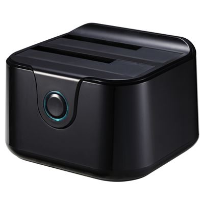 Tooq Tqds-802b Docking Station Doble Bahía Hdd Neg