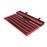 Teclado inalámbrico Portátil con carrete Bluetooth Ipad Rojo_0