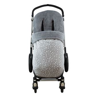 Saco universal Janabebé para silla de coche de abrigo polar White Star
