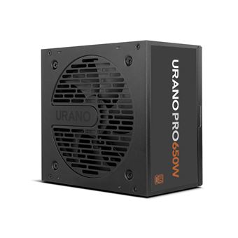 Fuente de Alimentación NOX Xtreme Products URANO Pro 650 W 80 PLUS Bronze – ATX con Ventilador Silencioso 120 mm PWM, Protección Integral (OVP, UVP, OPP, SCP, OTP), PFC Activo, Cables Planos Largos - 1