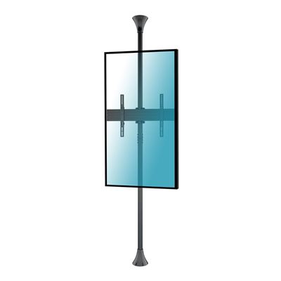 Soporte De Suelo-techo Inclinable Kimex 032-2001k3 Para Tv 55""-75""- Modo Retrato