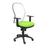 Silla de oficina ergonómica Piqueras y Crespo Modelo Jorquera tejido Bali pistacho 2