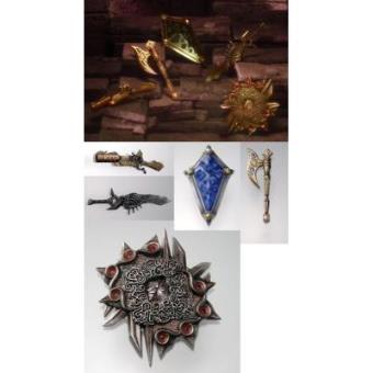 Final Fantasy xii Play Arts Arms (Set 5 Armas) - 1