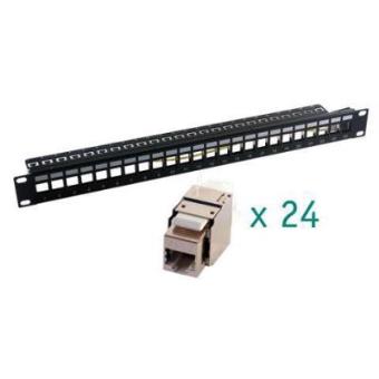 Mcl - Pb-Uni6a/24bn Panel de Parcheo