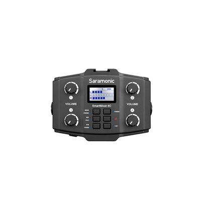 Micrófono Saramonic 4 Canales Mezclador Smartmixer Videomaking Kit