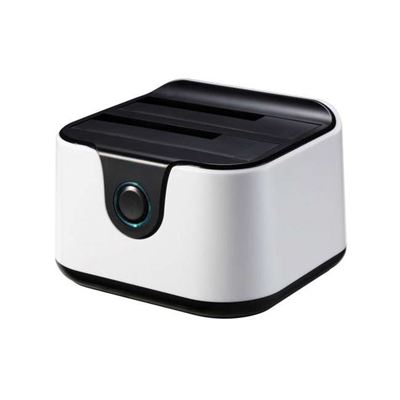 Tooq Tqds-802bw Docking Station Doble Bahía Hdd Nb