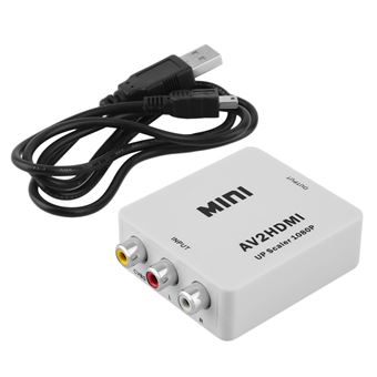 móvil antepasado nada Convertidor RCA para HDMI AV2HDMI Multi4you - Cable y adaptadores vídeo -  Los mejores precios | Fnac