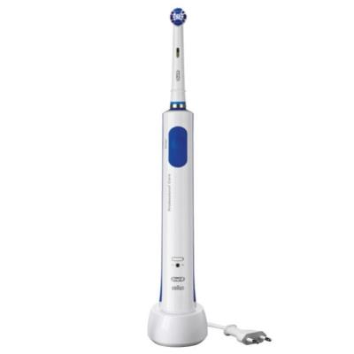Oral-b pro 600 3D White Cepillo Dental Oscilante Azul, Color Blanco