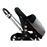 Saco universal Janabebé para silla de coche de abrigo polar Black Star_3