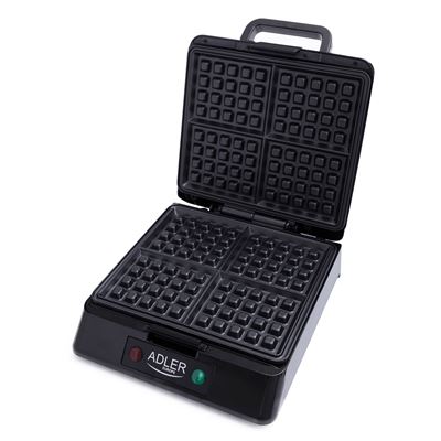 Gofrera Eléctrica Profesional Adler Ad3036, Placa Antiadherente, 1500w